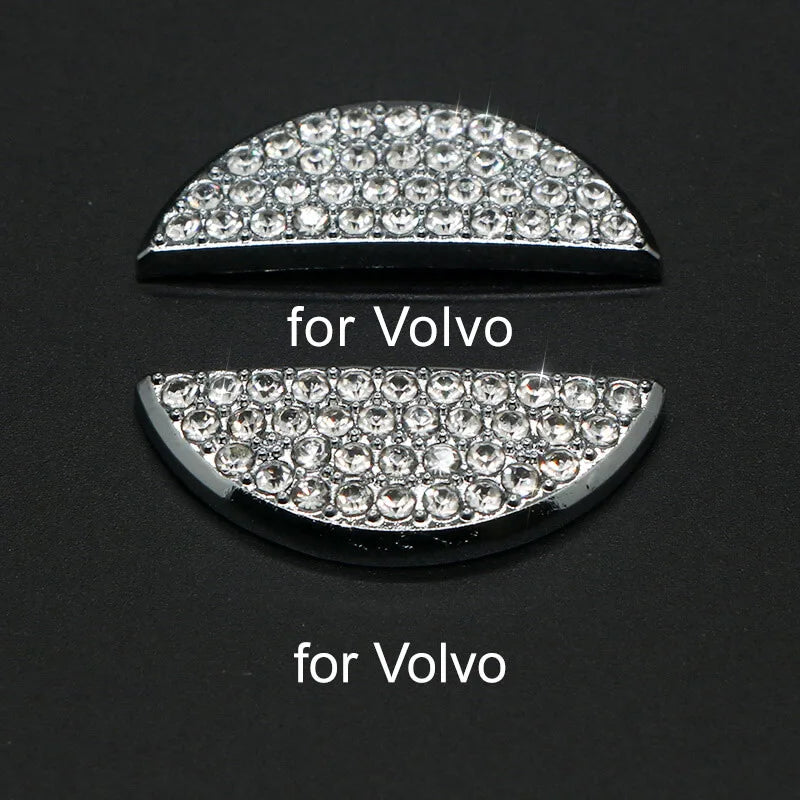 Auto Bling Lenkrad Logo Aufkleber Strass