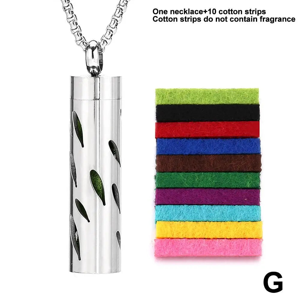 Fragrance jewelry high-quality necklace aroma therapy essential oil diffuser perfume pendant