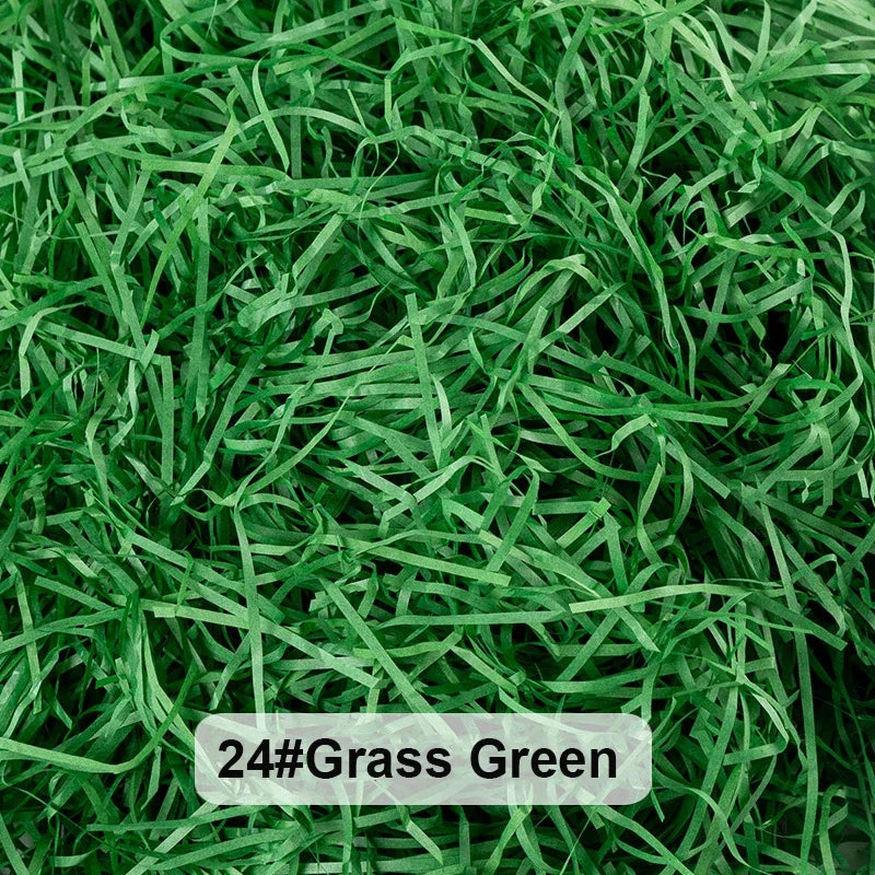 Bunte Raffia Papier-Schnipsel und -Stränge, geschreddertes Knister-Konfetti zum Verpacken