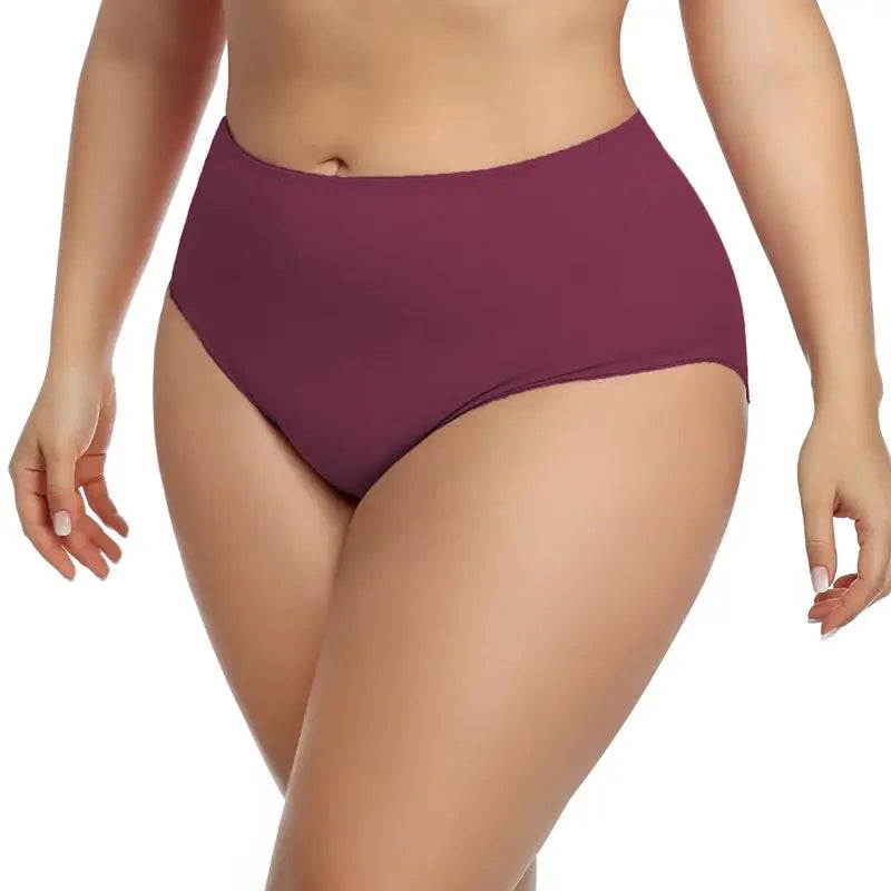 Women's Beauwear Panties Briefs Silk Thin Solid Color Underwear