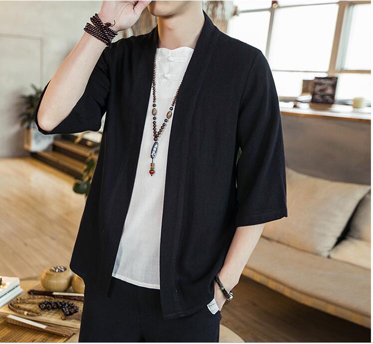 Herren Sommer Hemd im Chinesischen Stil - Amazing Mall