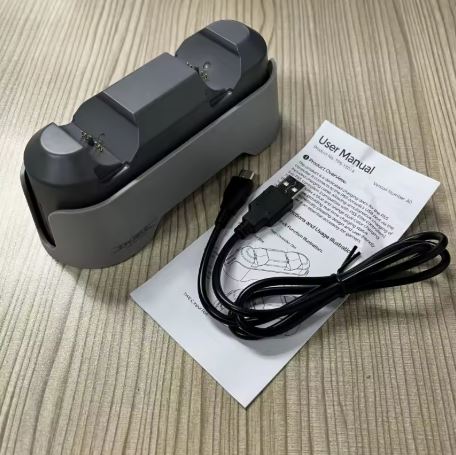 Dual-Ladestation für PS5 Dualsense Controller Touch-Ladestation mit LED-Anzeige