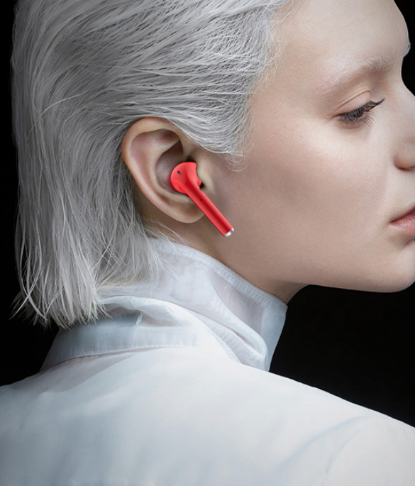 Modische Kopfhörer Lippenstift Bluetooth Reduzierung des In-Ear-Geräuschs