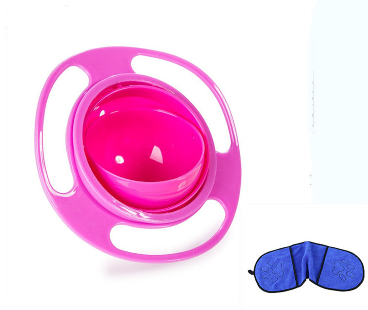 Drehfix Universal-Schüssel - 360 Grad drehbar, auslaufsicher und vielseitig einsetzbar, Spill-Proof