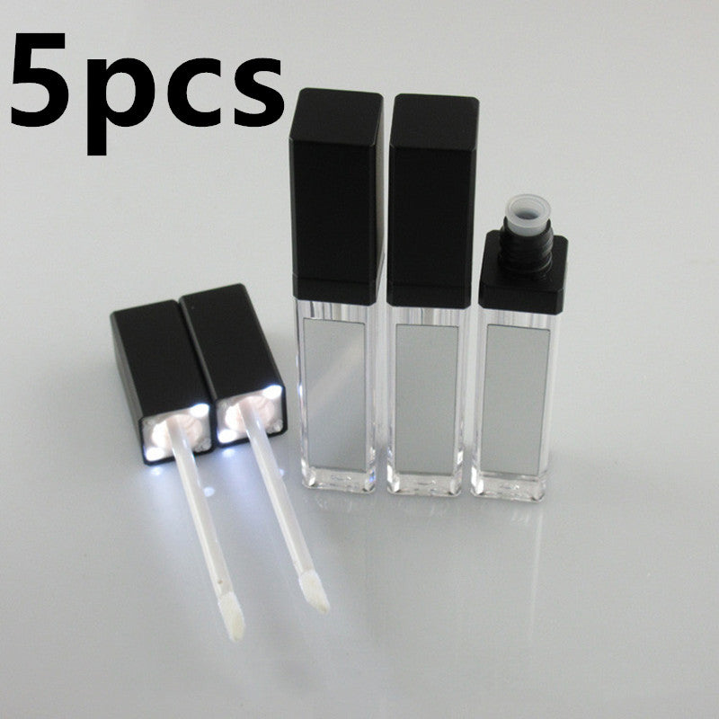 Leere Lip Gloss Röhrchen mit Spiegel und LED Licht
