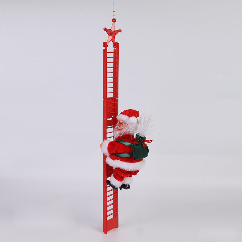 Santa Claus Deko Weihnachtsmann Klettern, Schornstein, Fallschirm