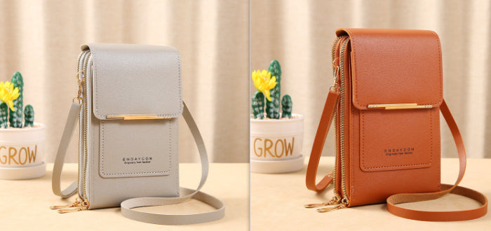 Damen Handtasche Handy Touchscreen