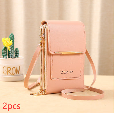 Damen Handtasche Handy Touchscreen