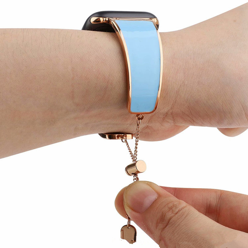 Smart Watch Strip Epoxy Uhrenarmband für Edelstahl Strap