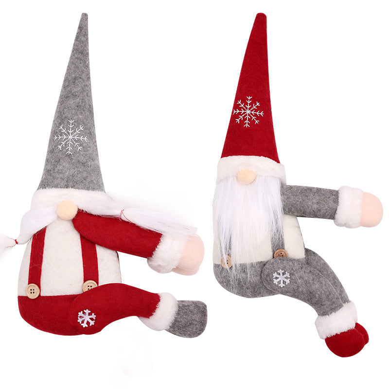 Weihnachten Zwerg Vorhang Schnalle