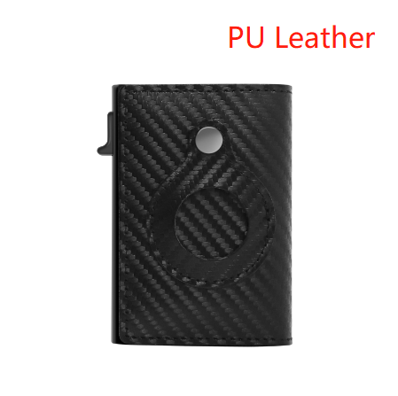 Rfid Leder Kartentaschen Kartenhalter, Kleine Brieftaschen für Airtag air Tag