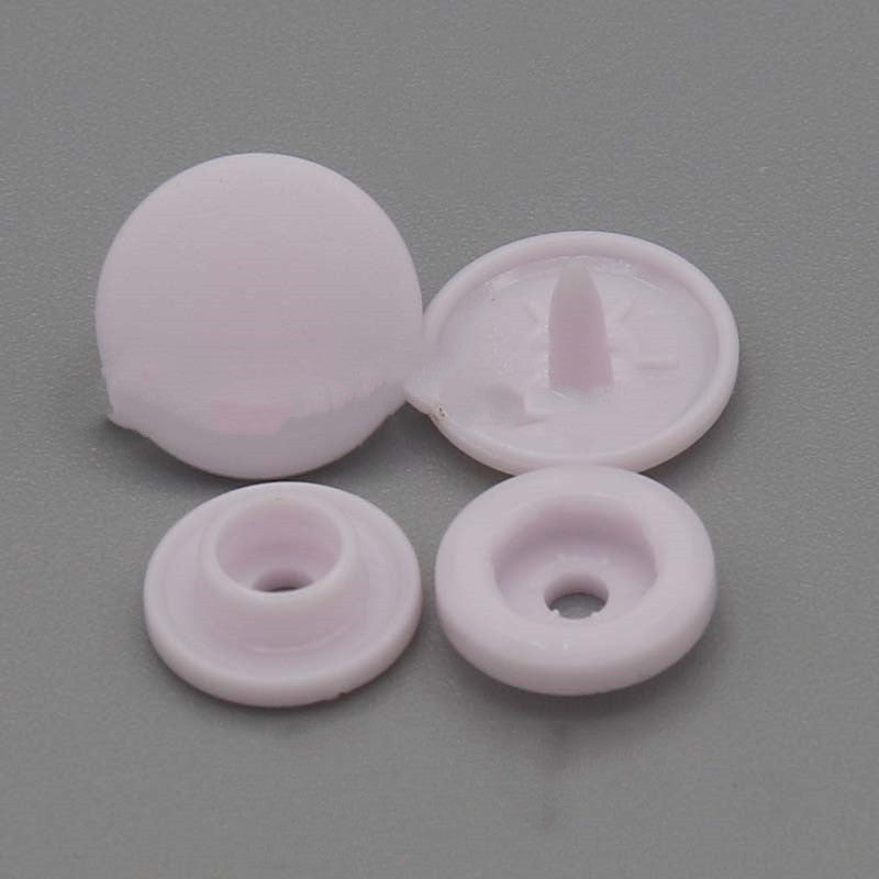 Mattierter umweltfreundlicher 12 mm Kunststoff Druckknopf Set