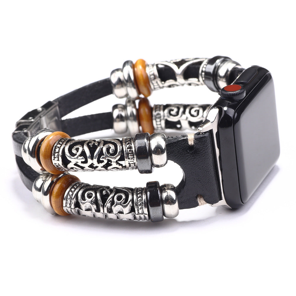 Smartwatch Strip Uhrenarmband aus Leder
