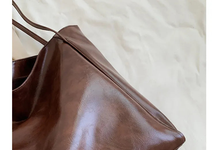 Vintage Umhängetasche große Handtasche für Damen