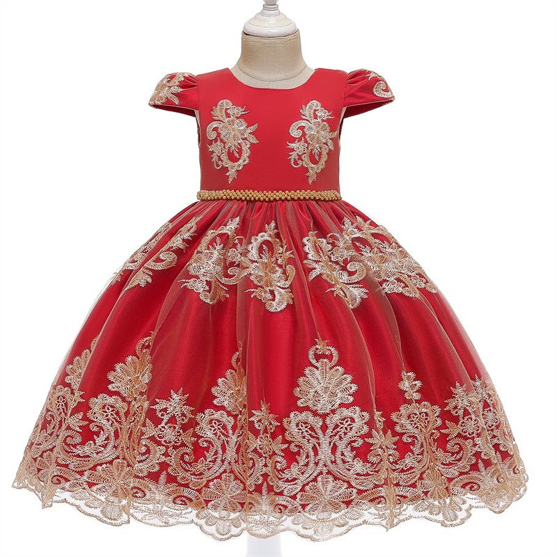 Mädchen Prinzessinnen Pompadour-Kleid