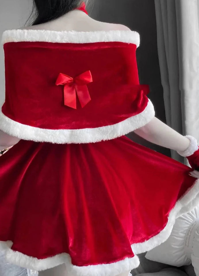 Seductive Costume Cos Maid Christmas Halloween