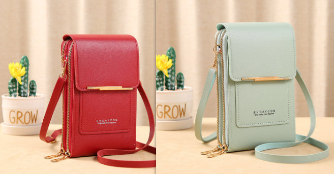 Damen Handtasche Handy Touchscreen