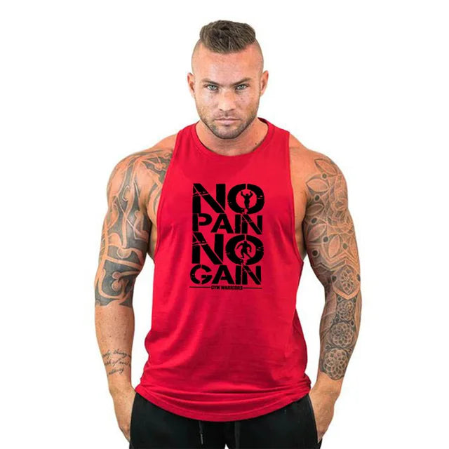 Herren Fitness Workout Sportswear Hoodie mit Kapuzen, Tank Top ärmellos