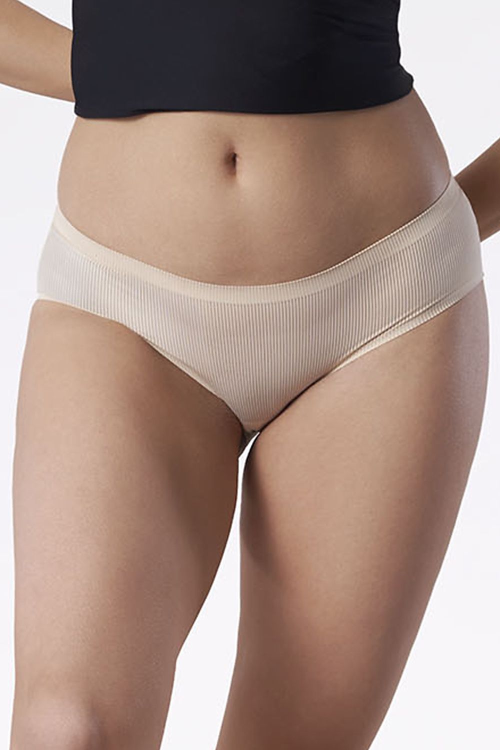 Damen Avia Slip Höschen Julimex beige