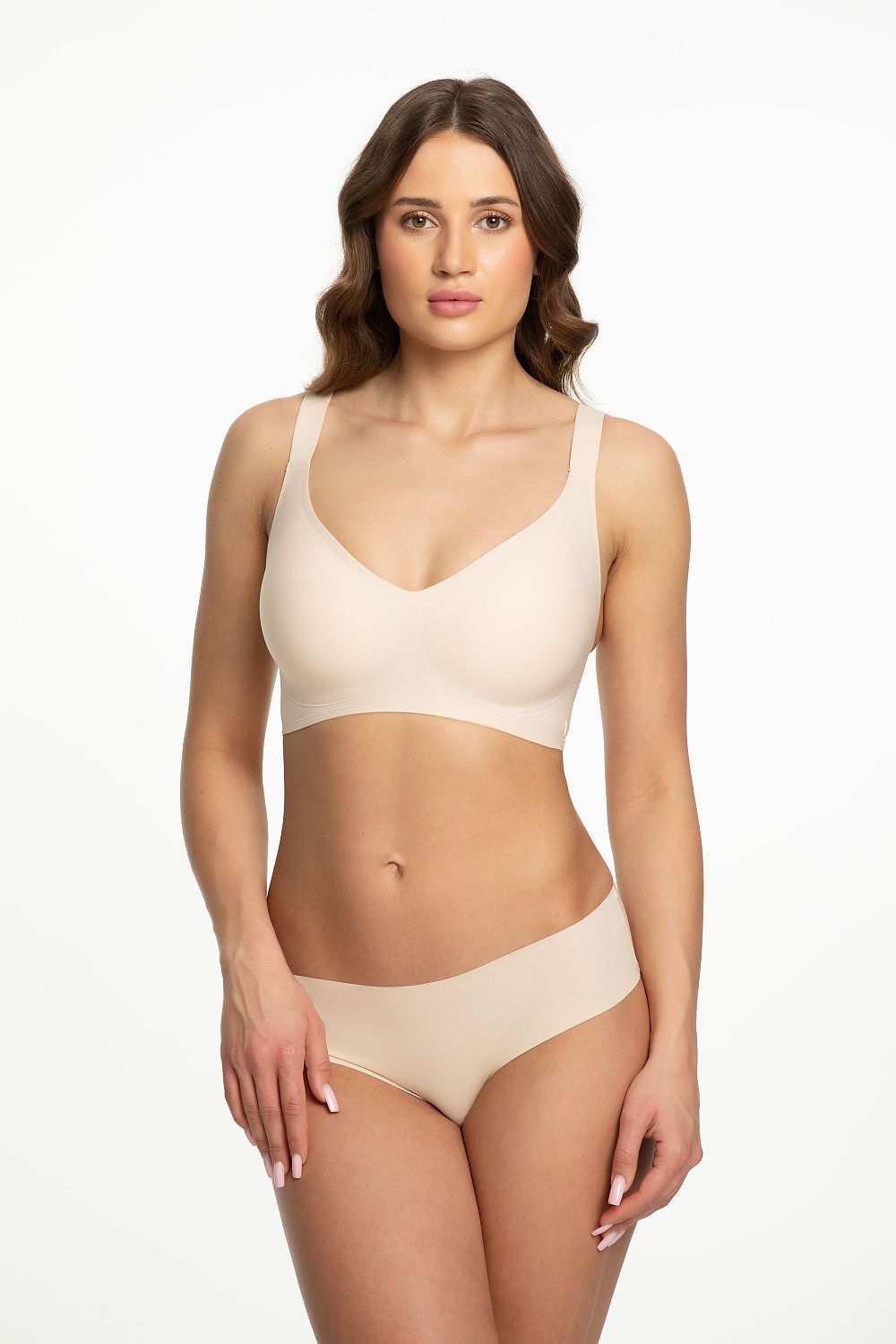 Damen Basic BH Soft Ohne Bügel Julimex Vorderseite