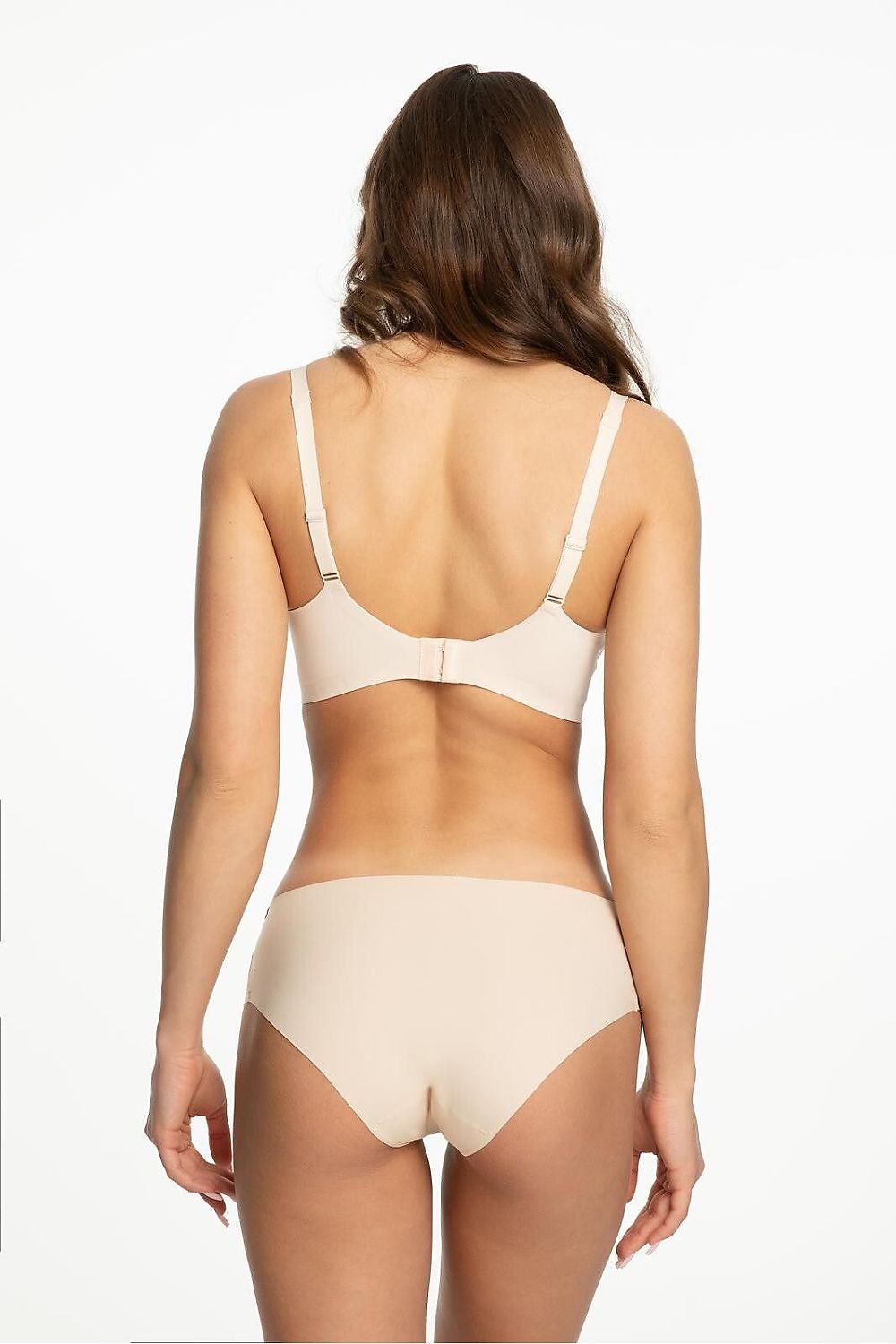 Damen Classic Slip Höschen Julimex Rückseite beige