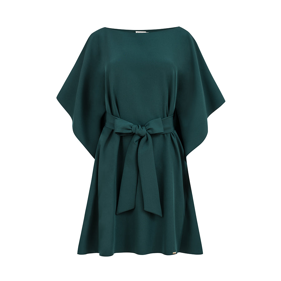 Damen Kleid Schmetterlingskleid Sofia von Numoco grün Übersicht
