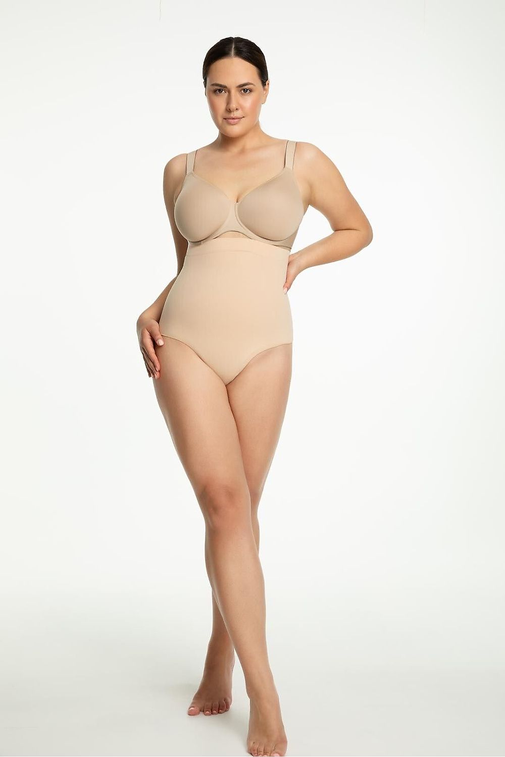 Damen Taillenformer SEAMLESS HIGH-WAIST PANTY Julimex Vorderseite