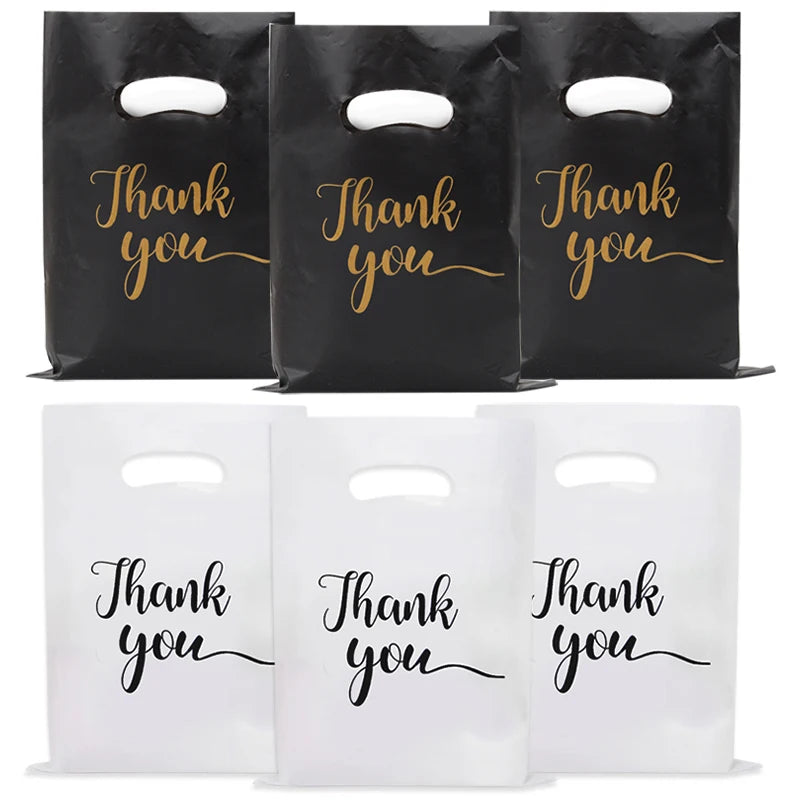 Dankeschön Geschenktüten Kunststoff