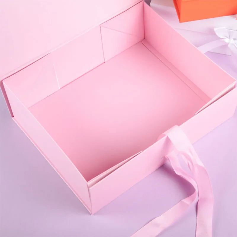 Carton, blanc, noir, emballage cadeau, carton, grande boîte cadeau, vierge, 3 couches