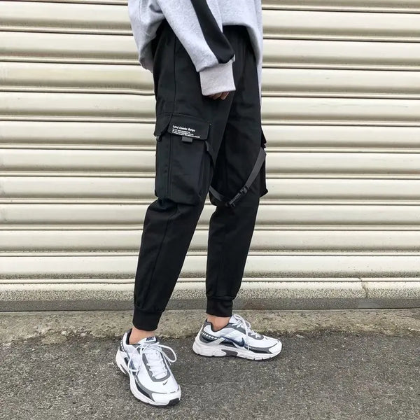 Harajuku Cargo Streetware Hip Hop Jogger Hose für Männer