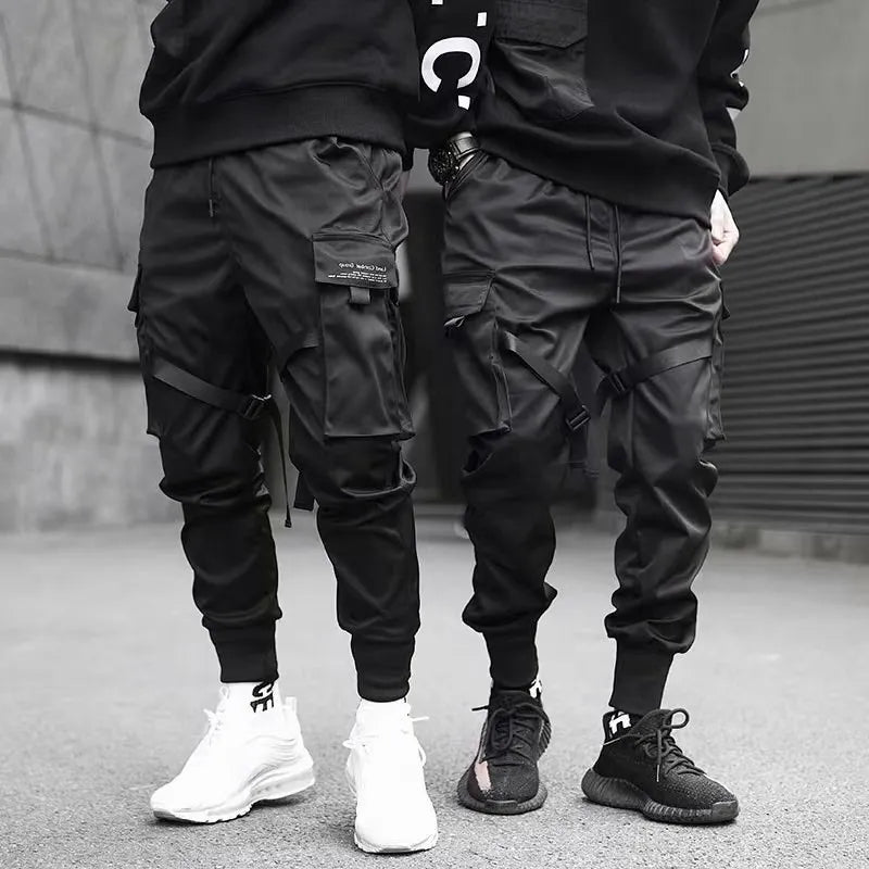 Harajuku Cargo Streetware Hip Hop Jogger Hose für Männer