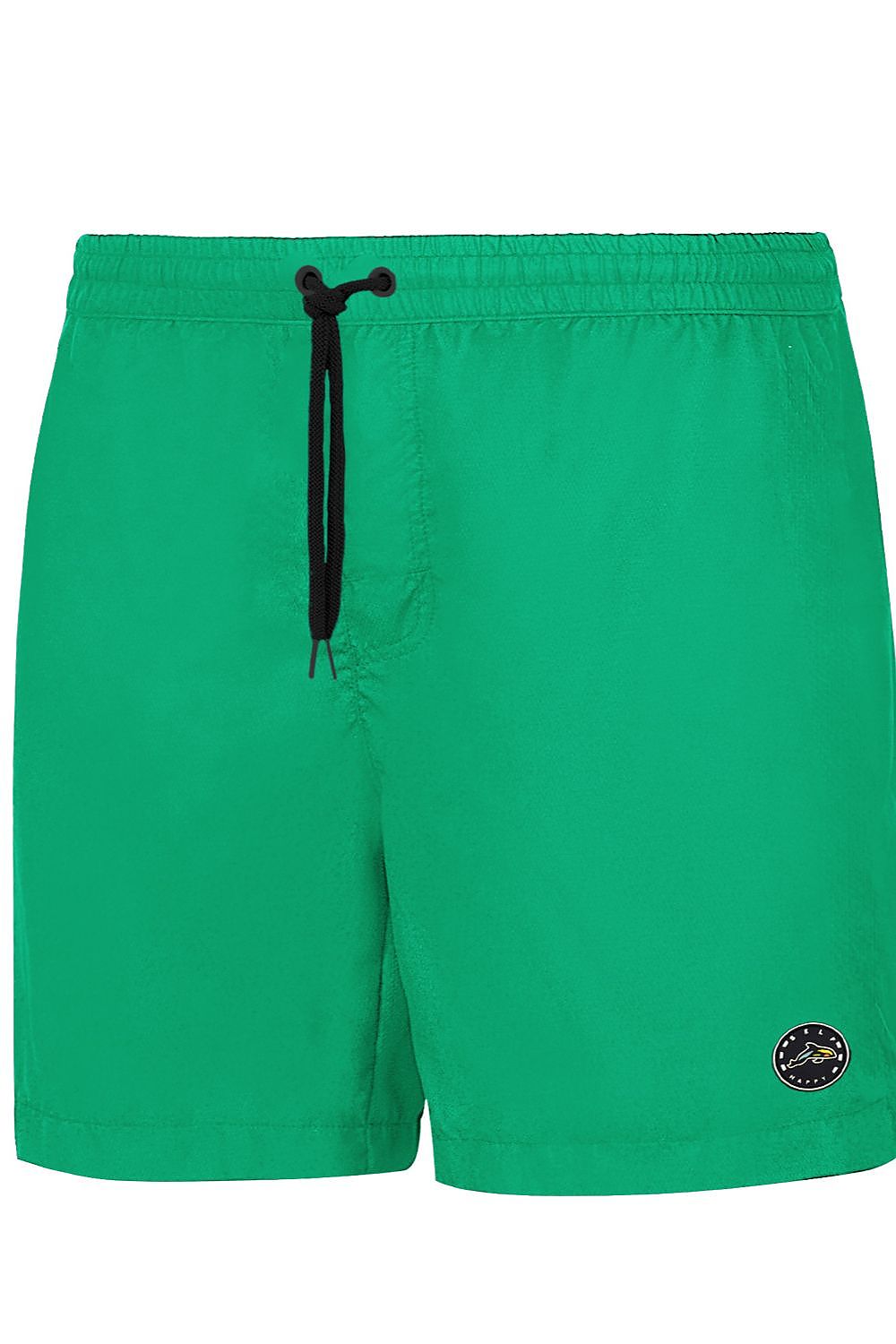 Herren Badeshorts, Fronttaschen, Netz & Klettverschluss von Barontex grün