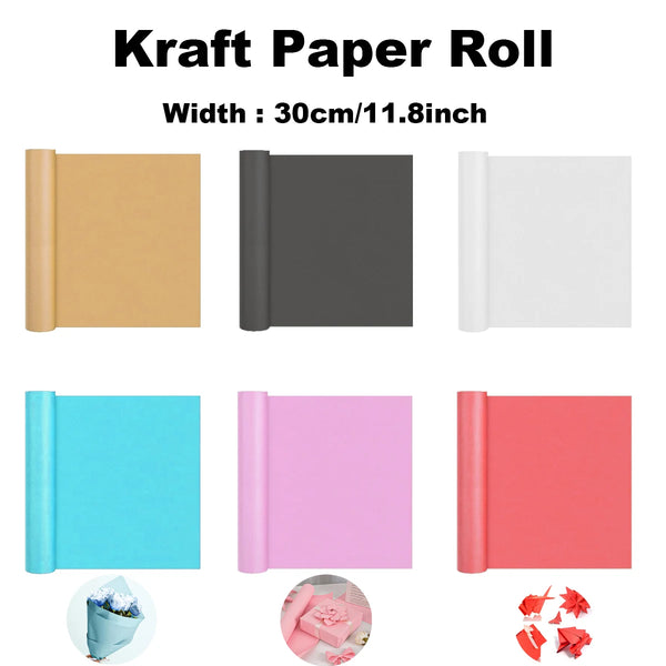 Kraftpapierrolle Geschenkverpackung Geschenkpapier