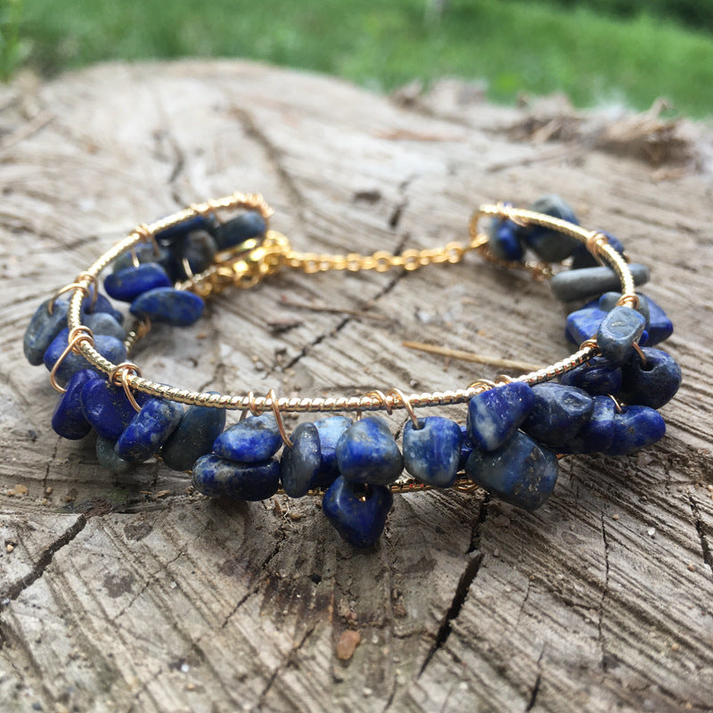 Fashion Jewelry Natural Crystal Bracelet DIY