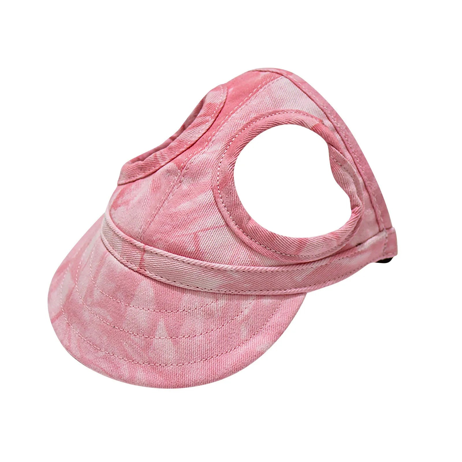 TAILUP Adjustable Pet Dog Travel Baseball Cap, Cute Sun Cap, Visor Hat with Ear Holes