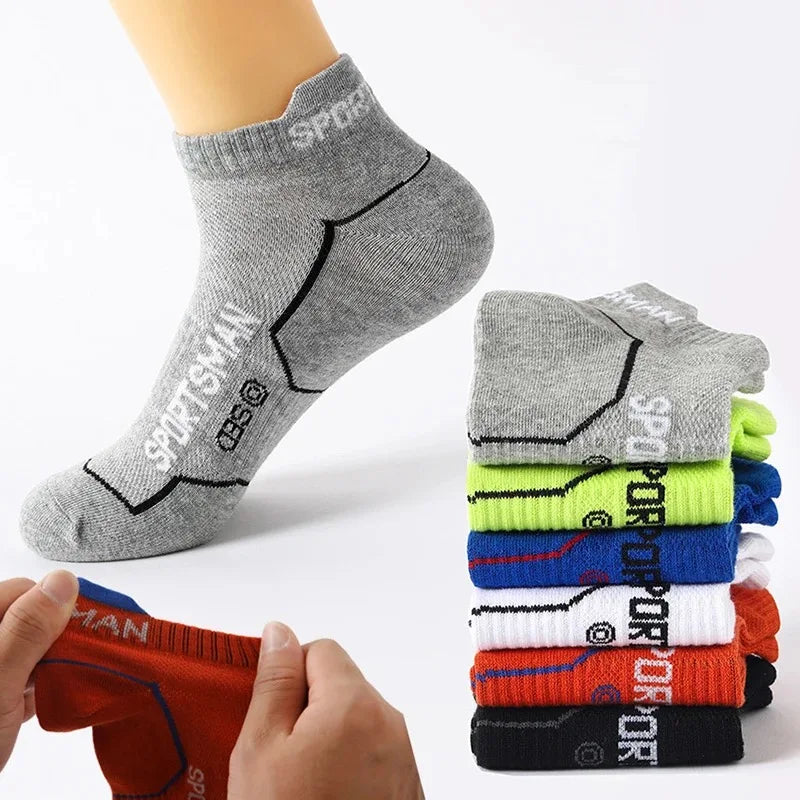 10 Paar Herren Sport Socken aus reiner Baumwolle dünne Outdoor-Sportarten atmungsaktive