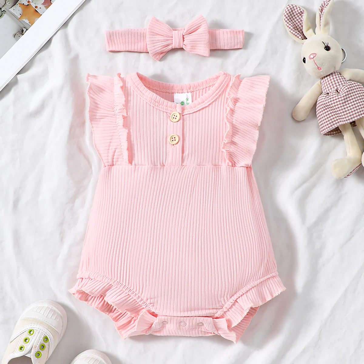 Little Maven Baby Summer Romper 2-piece
