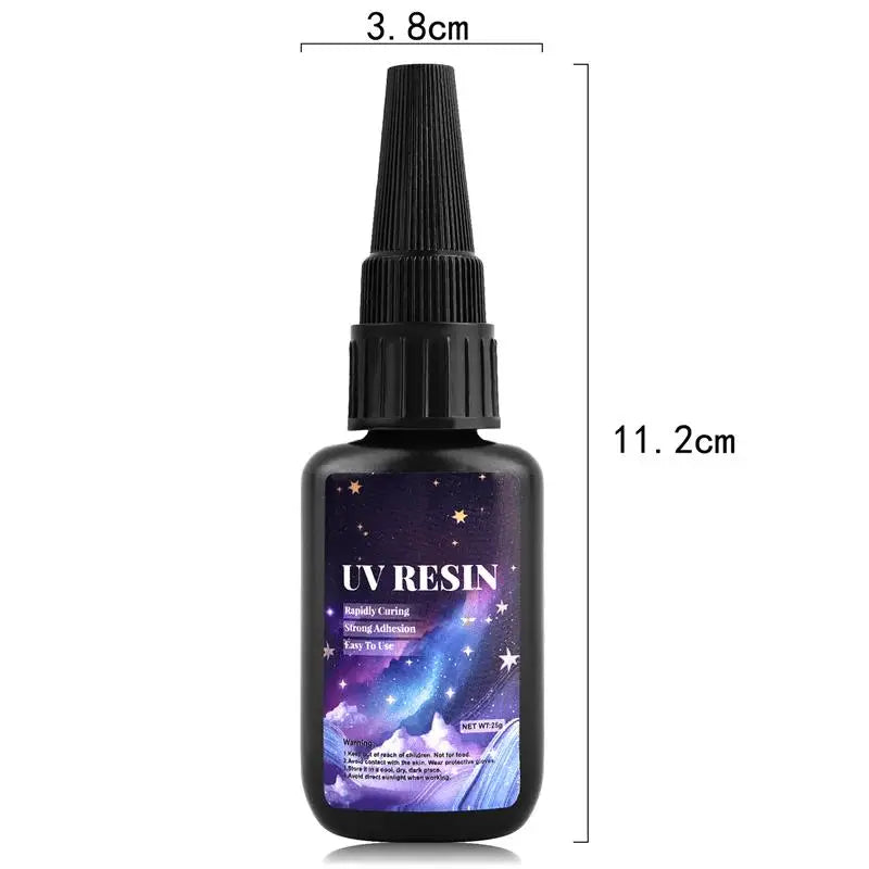 Set of strong UV epoxy resin adhesive &amp; welding adhesive kit UV adhesive &amp; UV lamp