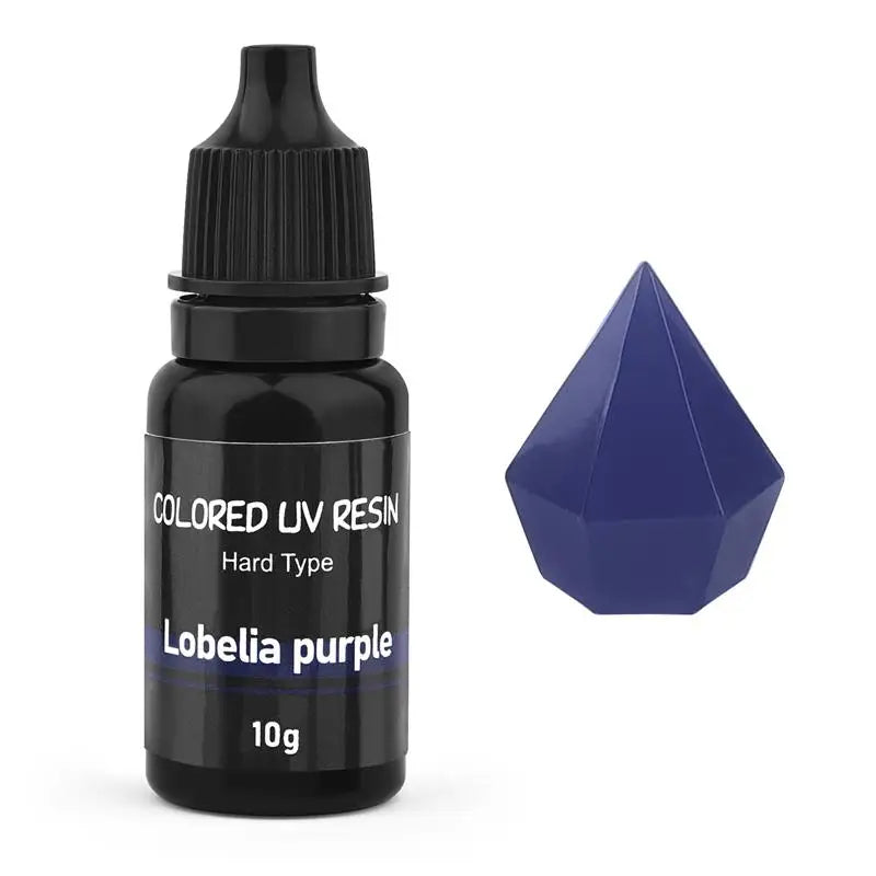 Couleur UV résine colle époxy résine UV colle durcissement bricolage UV colle couleur 10ml