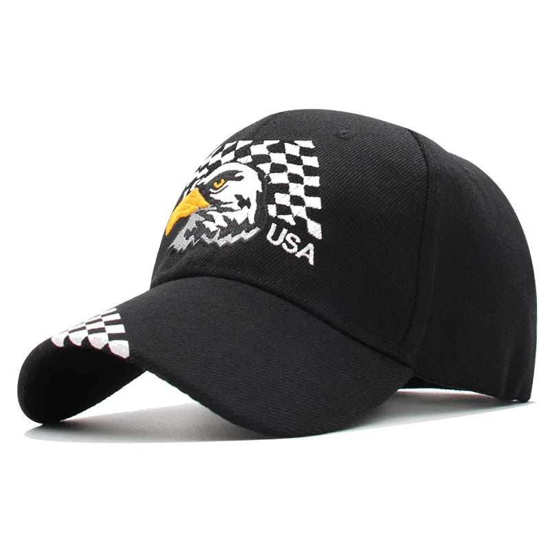 Men's Animal Baseball Cap Patriotic American Bald Eagle