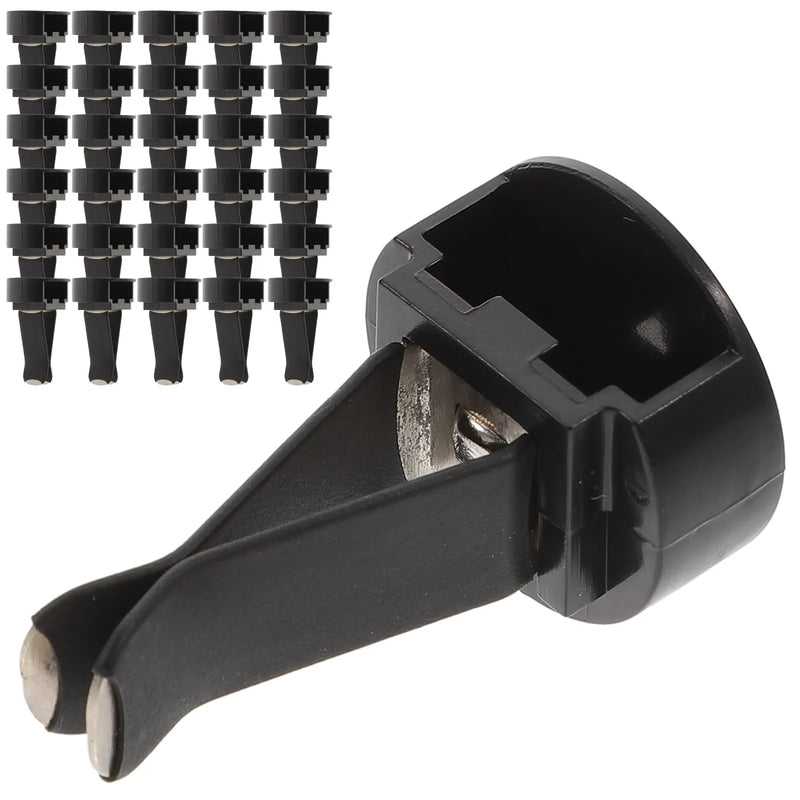 100 Stück Auto Diffusor Lufterfrischer Clip Zubehör, OHNE PADS