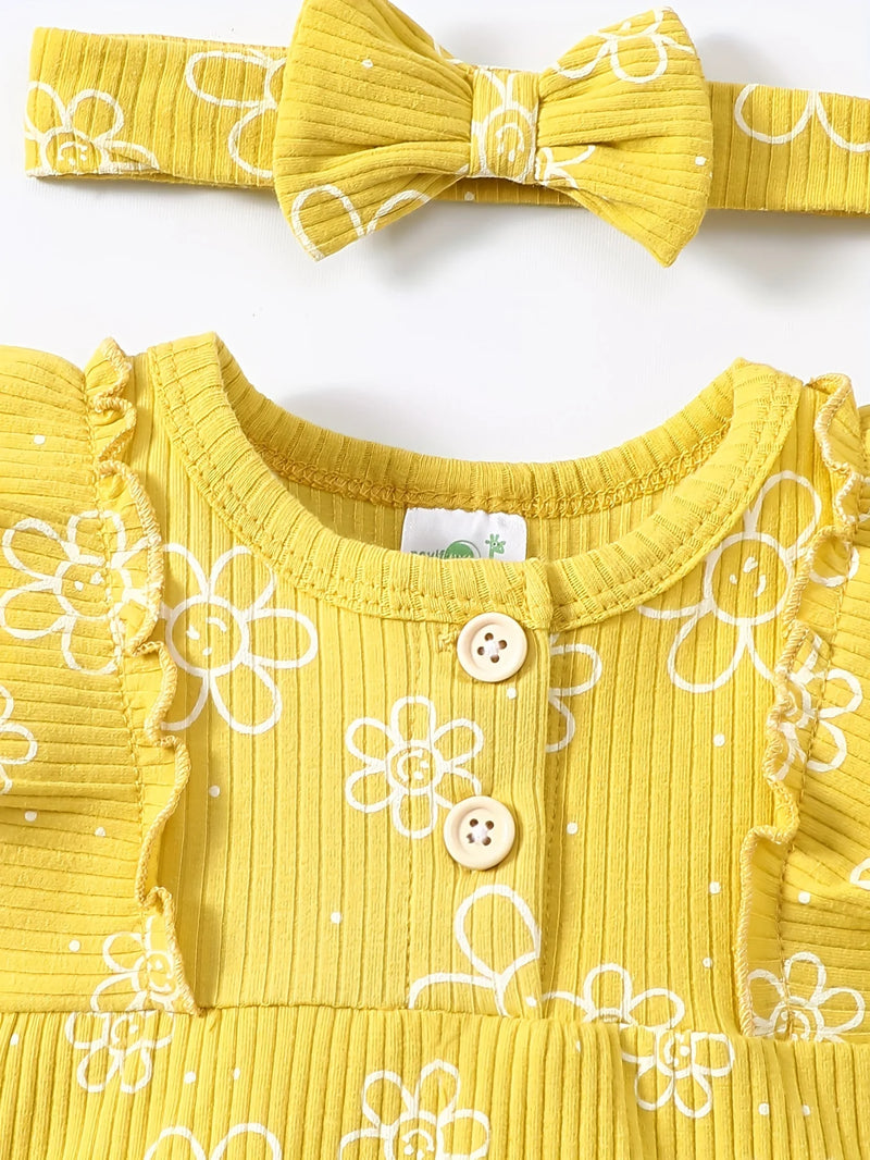 Little Maven Baby Summer Romper 2-piece
