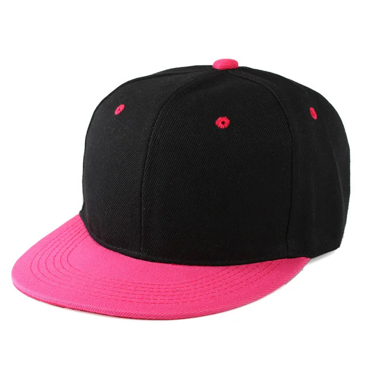 Unisex Fashion Solid Baseball Cap Flache Spitze Hip Hop Sonnenhut