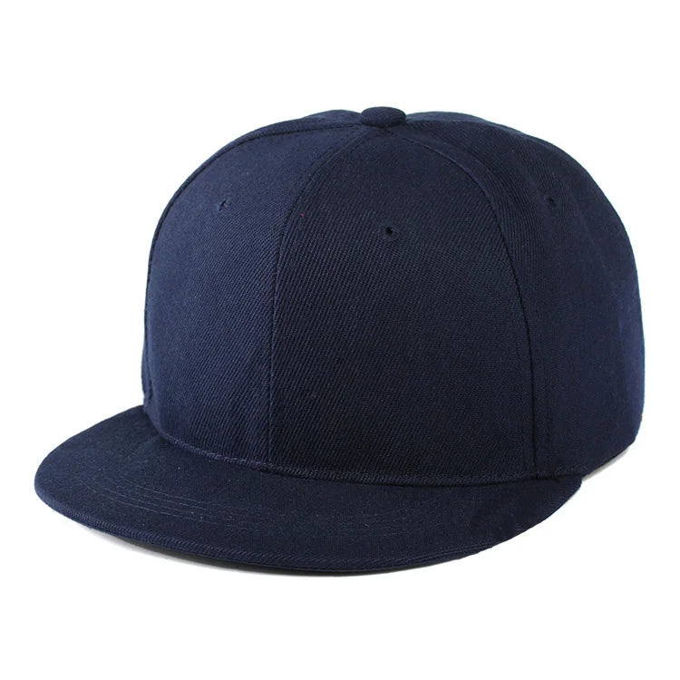 Unisex Fashion Solid Baseball Cap Flache Spitze Hip Hop Sonnenhut