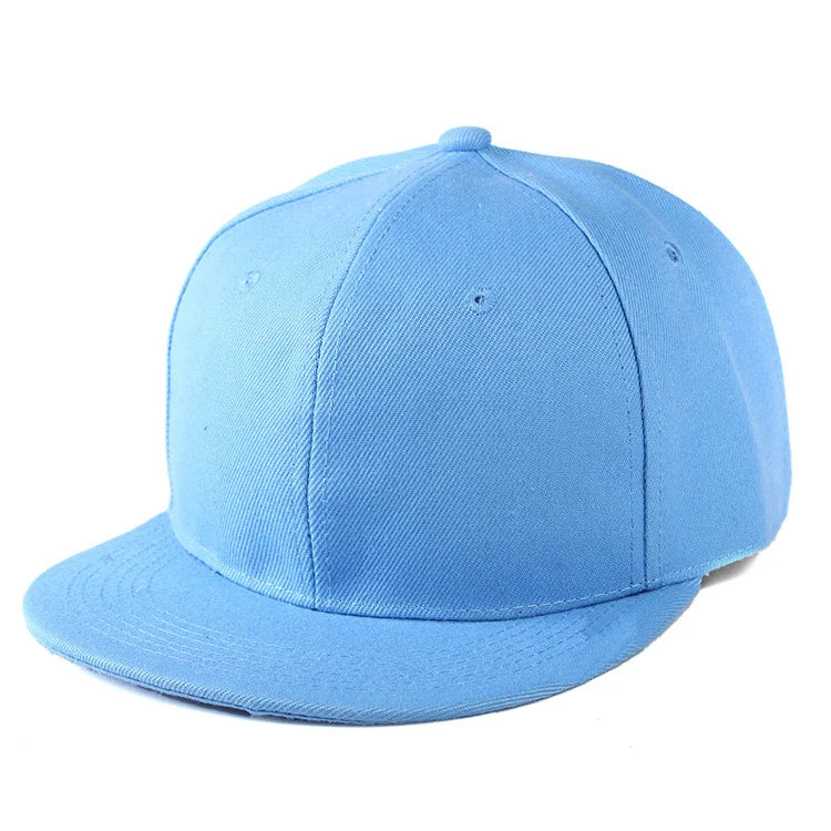 Unisex Fashion Solid Baseball Cap Flache Spitze Hip Hop Sonnenhut