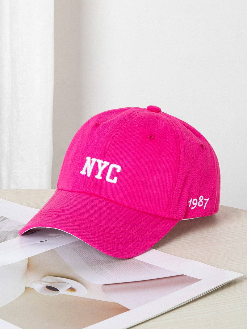 Unisex NYC Embroidered Baseball Cap Hat Cotton USA Hip Hop