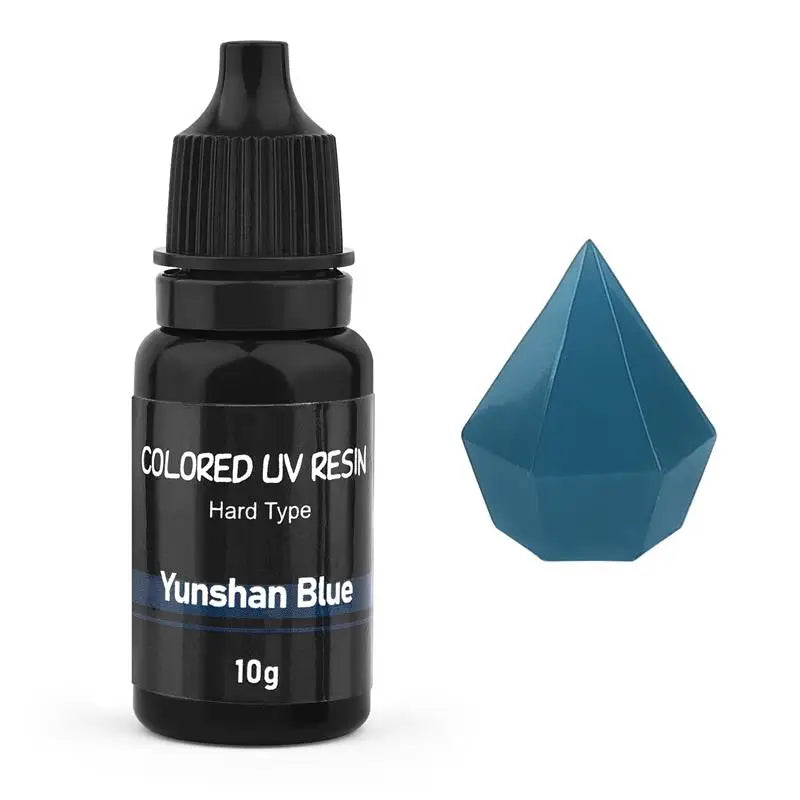 Couleur UV résine colle époxy résine UV colle durcissement bricolage UV colle couleur 10ml
