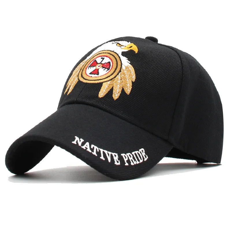 Men's Animal Baseball Cap Patriotic American Bald Eagle