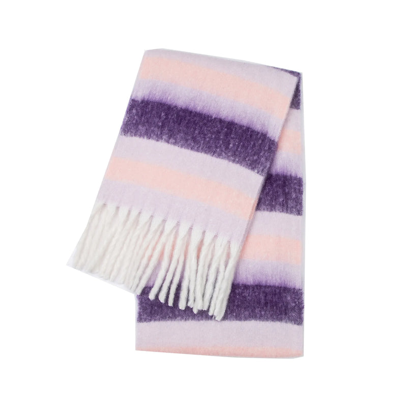 Warmer Kaschmir-Imitat Schal Langer Pashmina Foulard für Damen