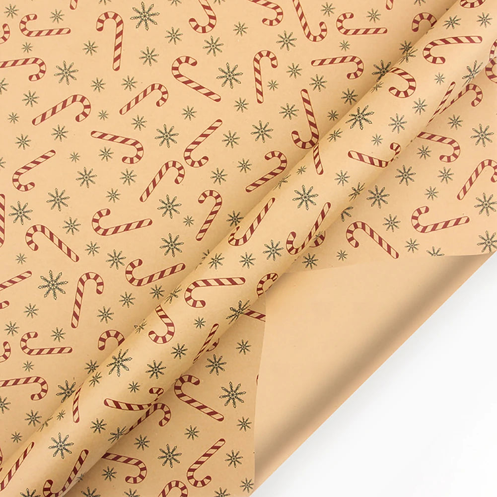 Retro Weihnachtselement Geschenkpapier DIY Geschenkverpackung